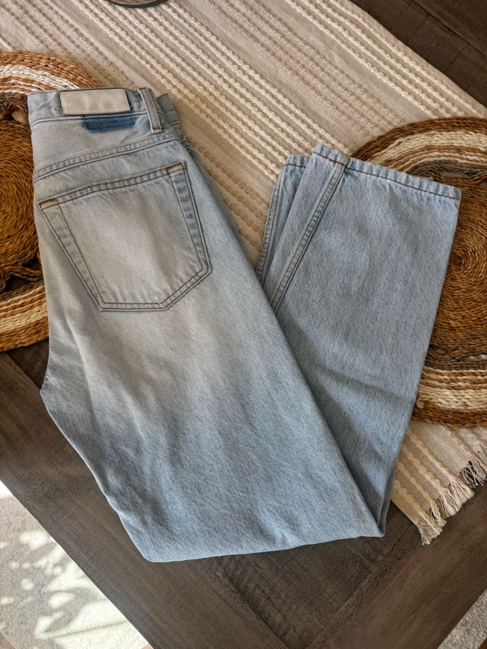 Rare Redone straight leg jeans